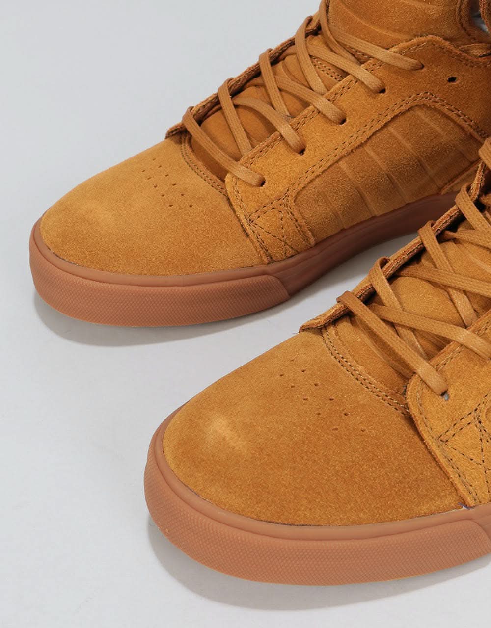 Supra Skytop Skate Shoes - Tan/Light Gum