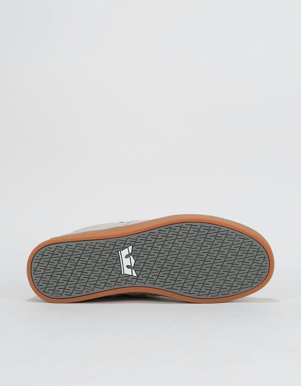 Supra Stacks II Skate Shoes - Light Grey/Grey/Gum