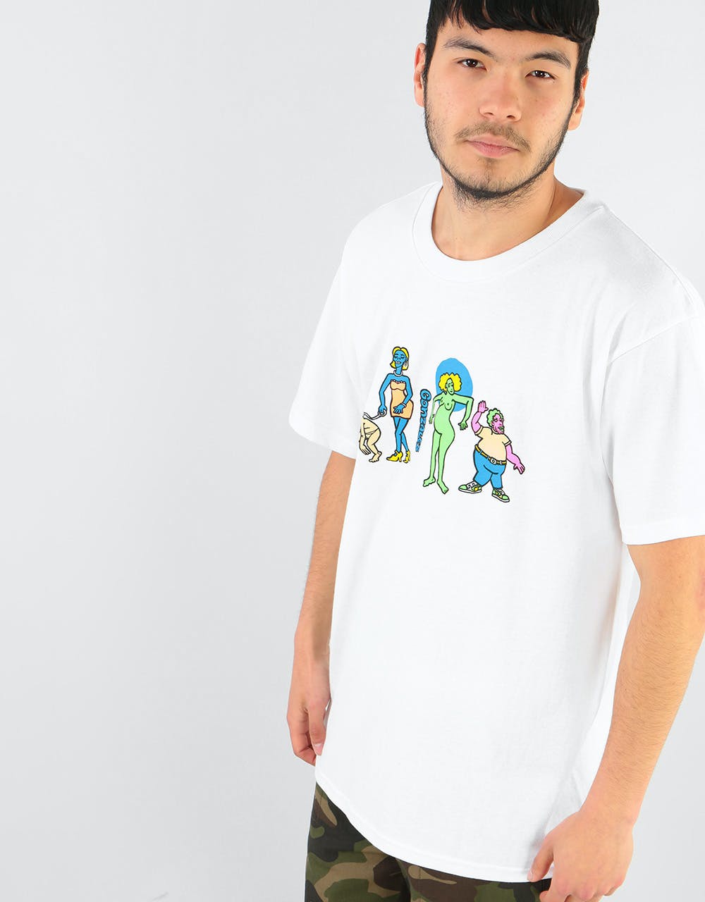 Blind Gonz Colored People T-Shirt - White