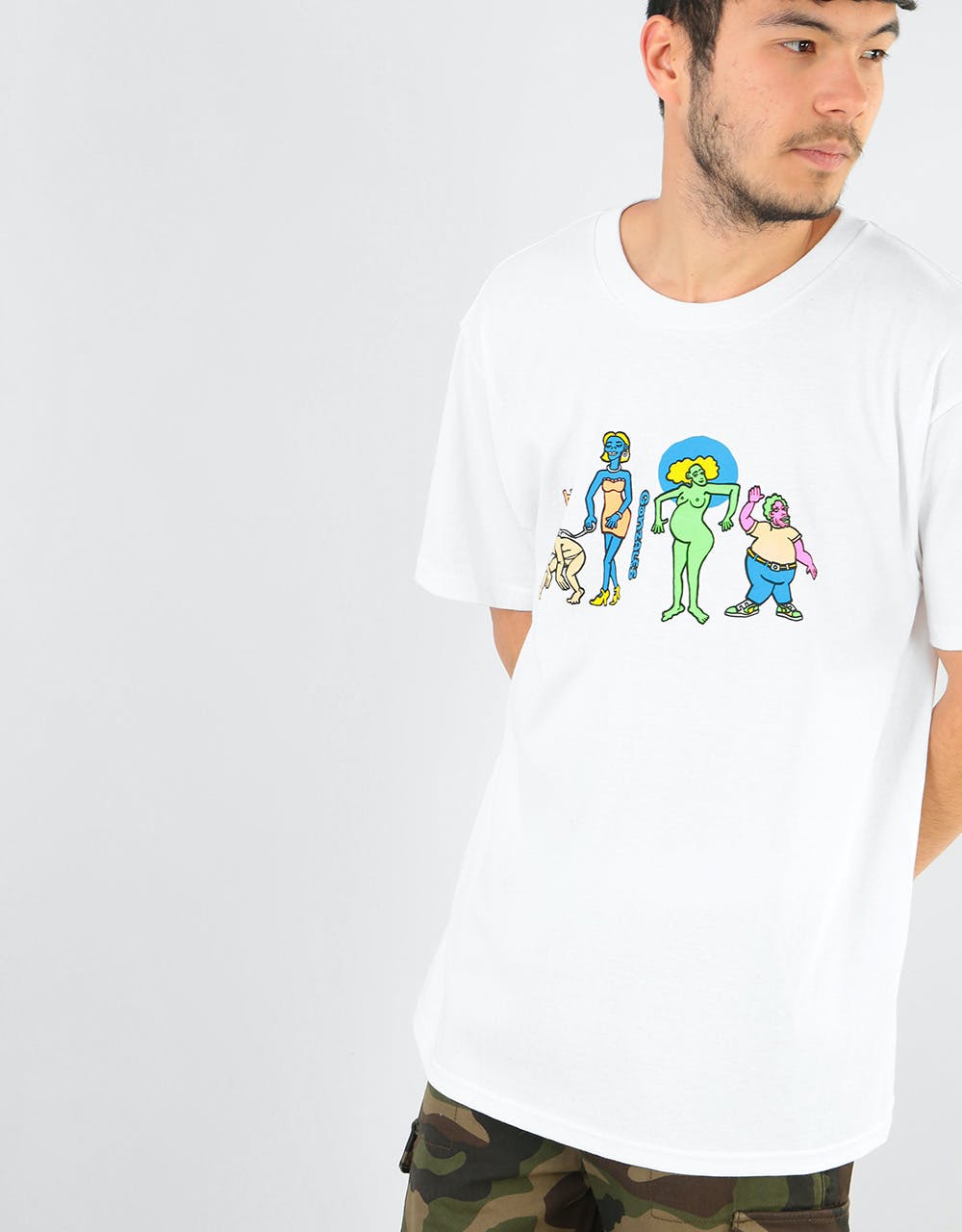 Blind Gonz Colored People T-Shirt - White