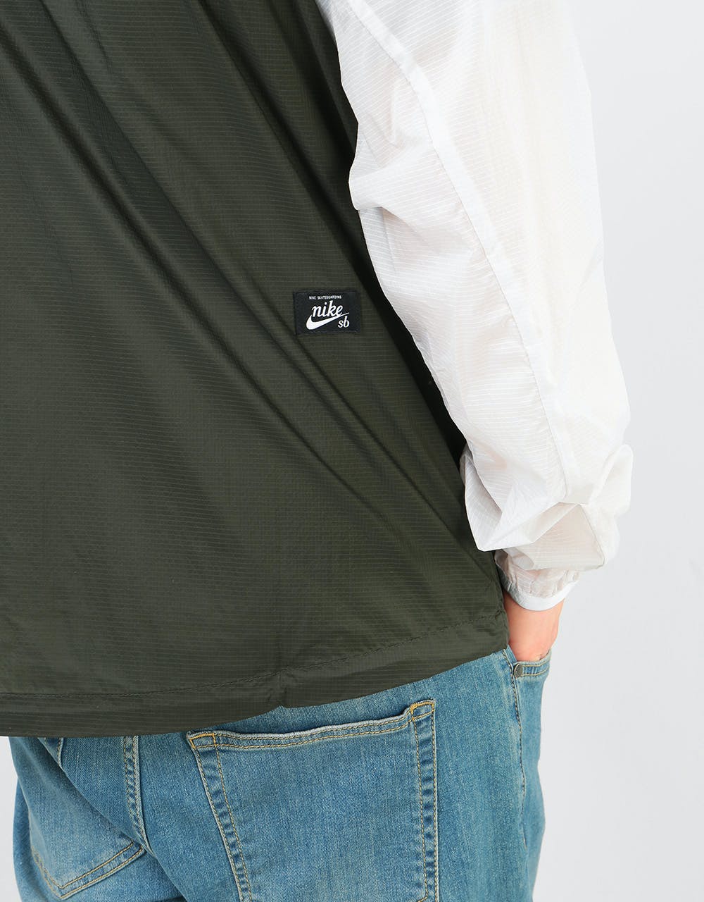 Nike SB Anorak Jacket - Vast Grey/Sequoia/Orange Pulse