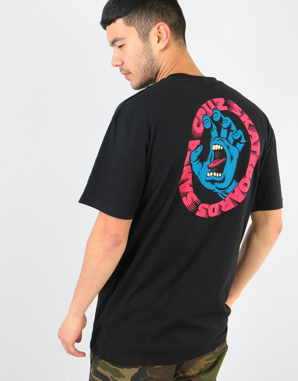 Santa Cruz Scream T-Shirt - Black