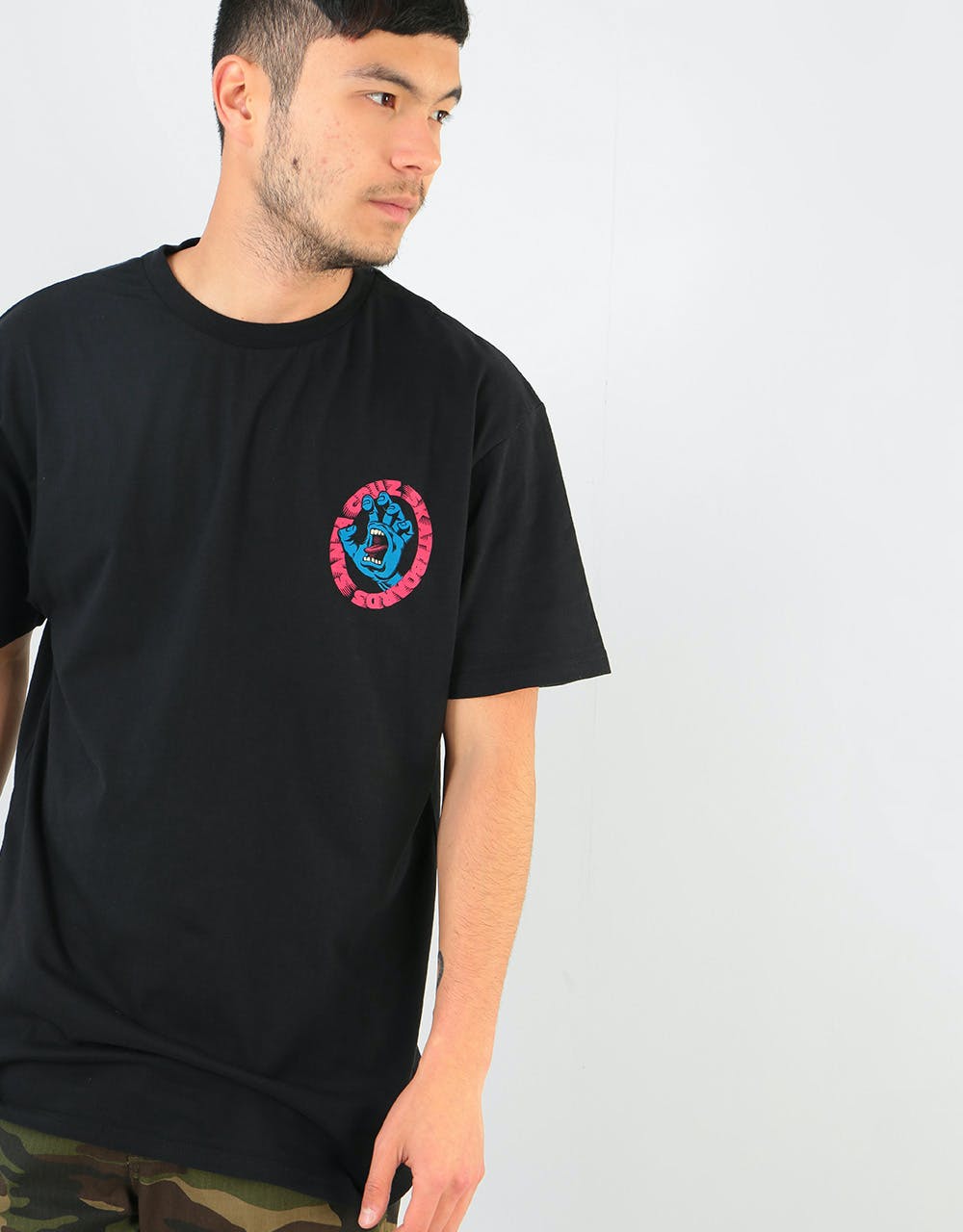 Santa Cruz Scream T-Shirt - Black