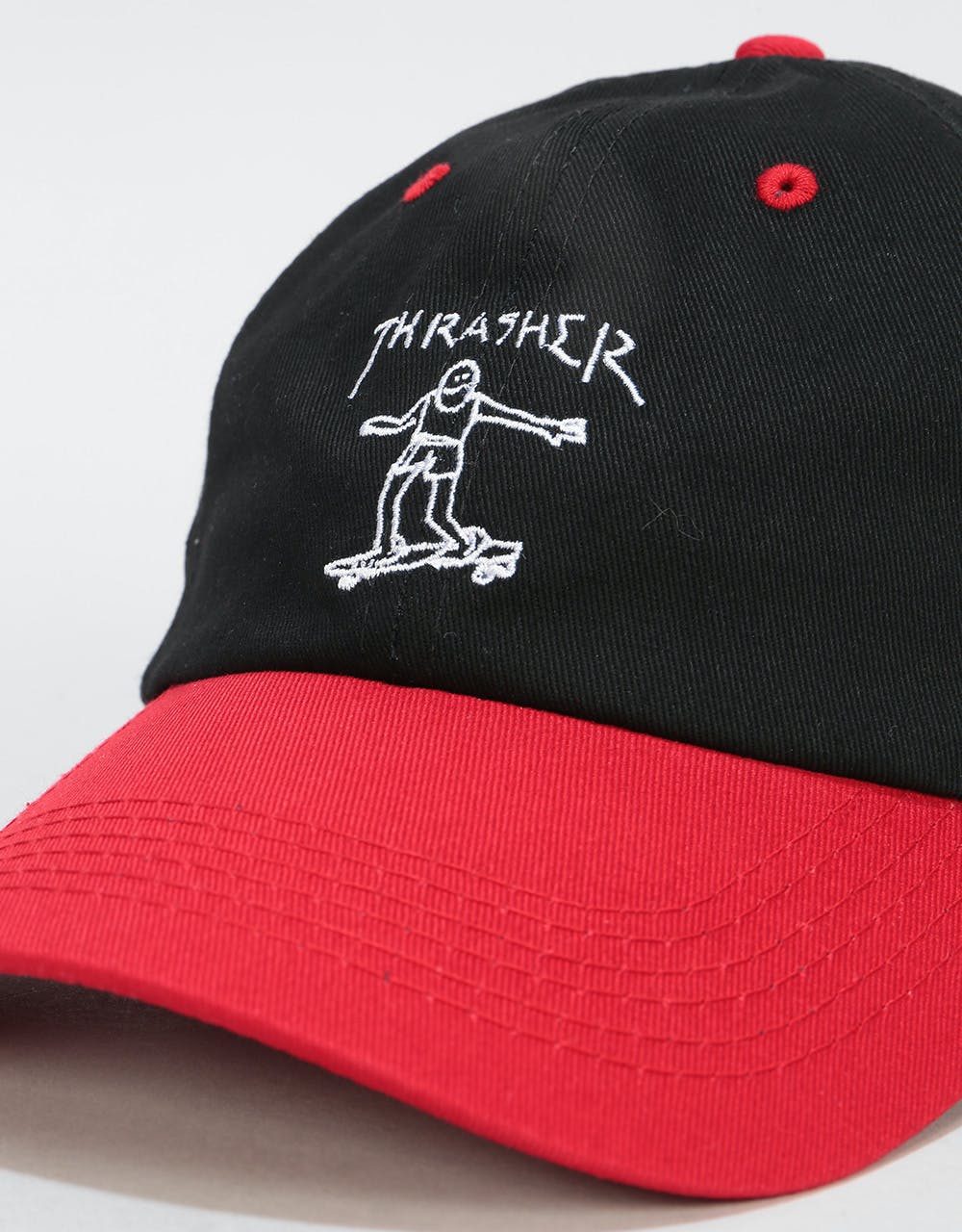 Thrasher Gonz Old Timer Cap - Black/Red