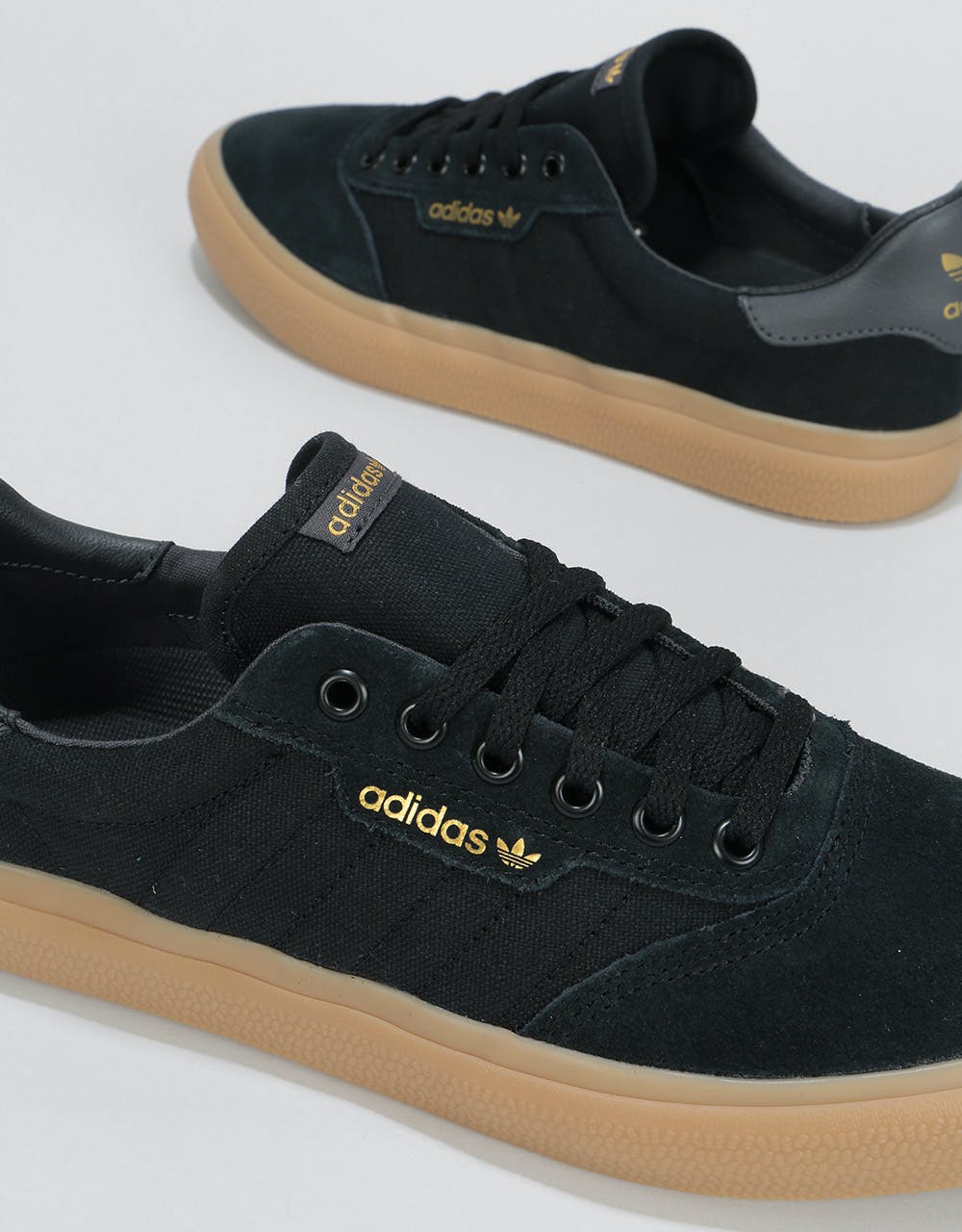 Adidas 3MC Skate Shoes - Core Black/Solid Grey/Gum