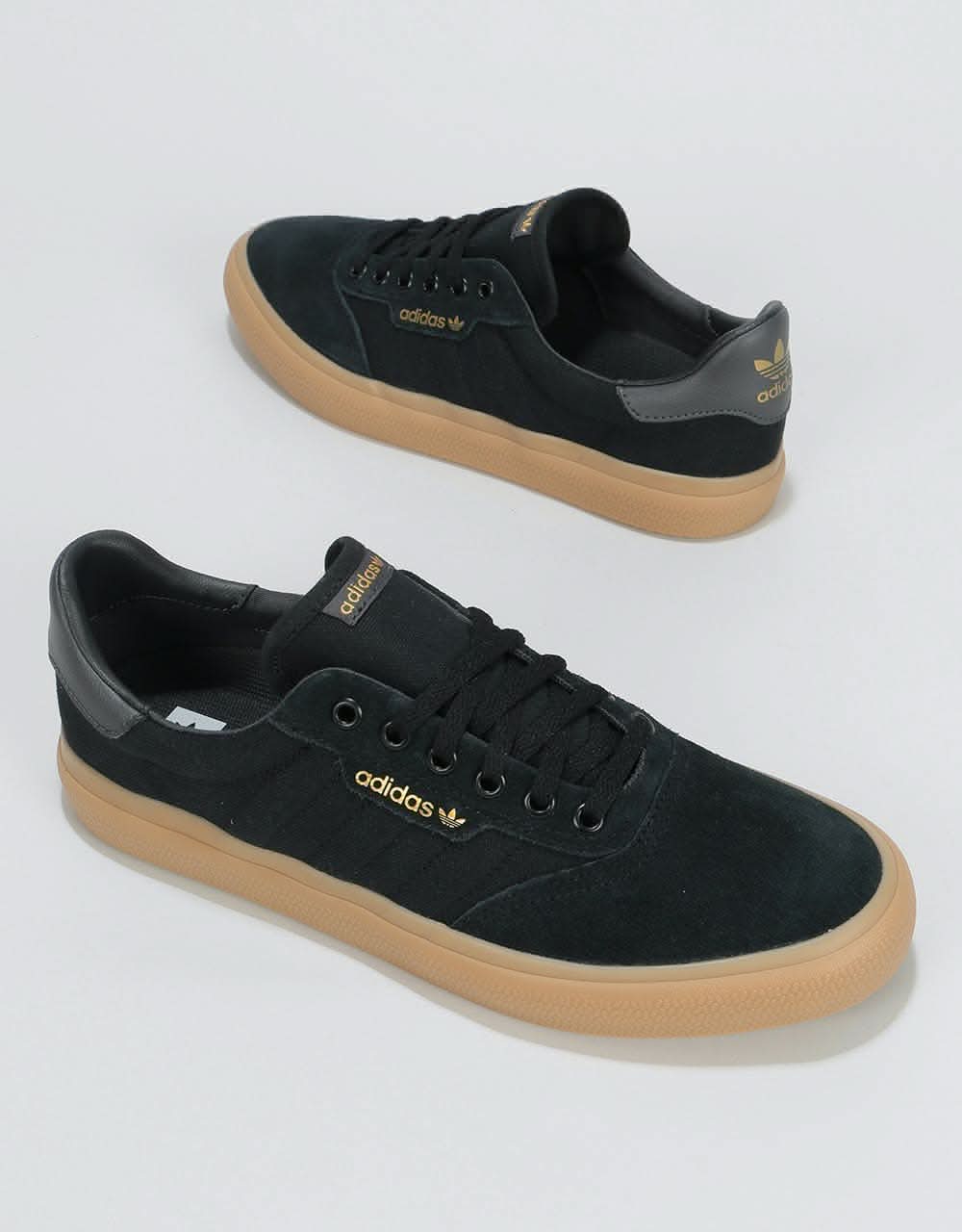 Adidas 3MC Skate Shoes - Core Black/Solid Grey/Gum