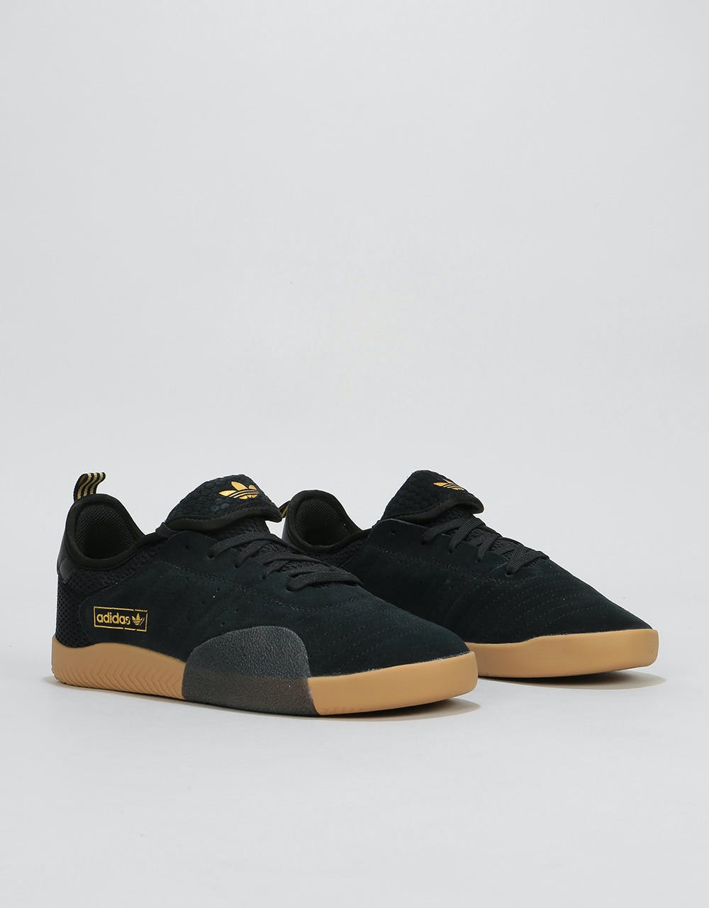 Adidas 3ST.003 Skate Shoes - Core Black/Gold Metallic/Core Black