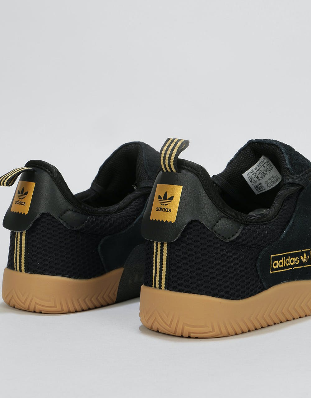 Adidas 3ST.003 Skate Shoes - Core Black/Gold Metallic/Core Black