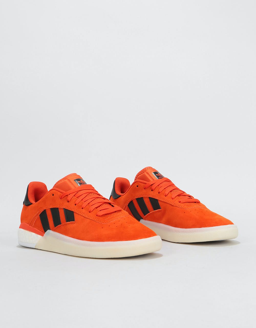 Adidas 3ST.004 Skate Shoes - Collegiate Orange/Core Black/White