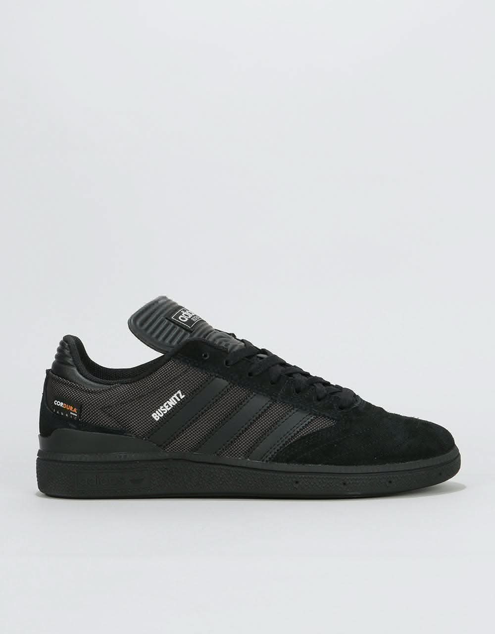 Adidas Busenitz Pro Skate Shoes - Core Black/Core Black/Core Black