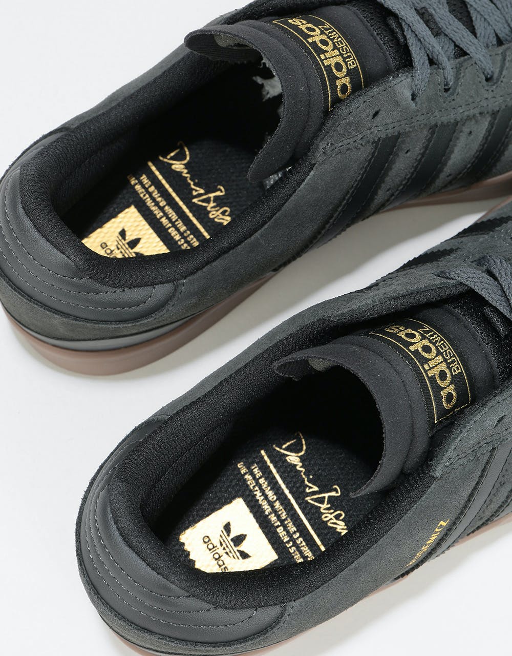 Adidas Busenitz Vulc Skate Shoes - Solid Grey/Core Black/Gum