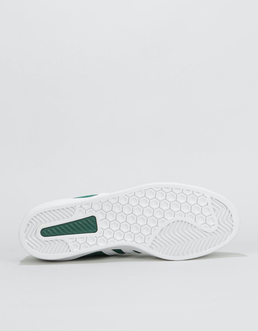 Adidas Campus ADV Skate Shoes - Collegiate Green/White/Gold Metallic