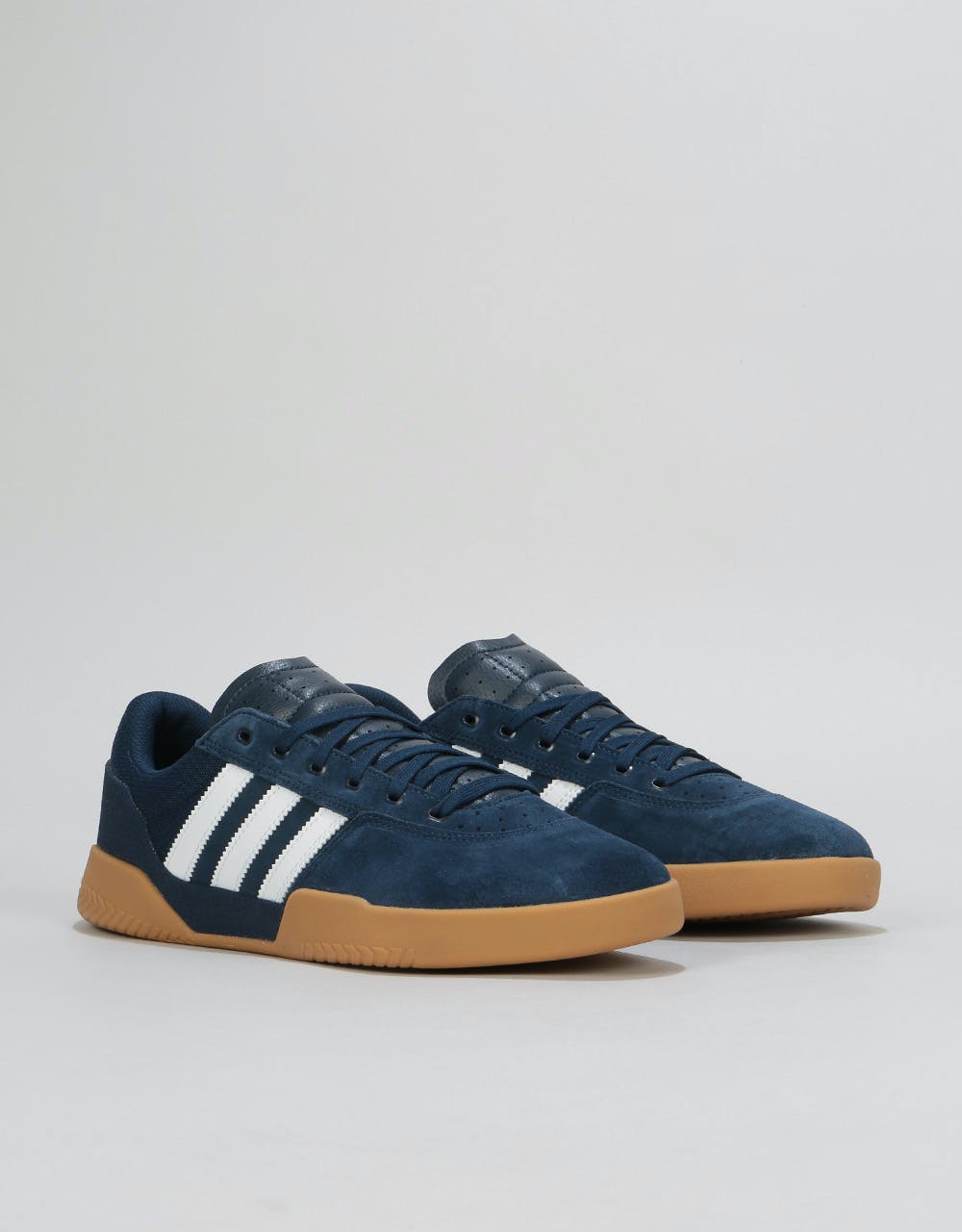 Adidas City Cup Skate Shoes - Collegiate Navy/White/Gum