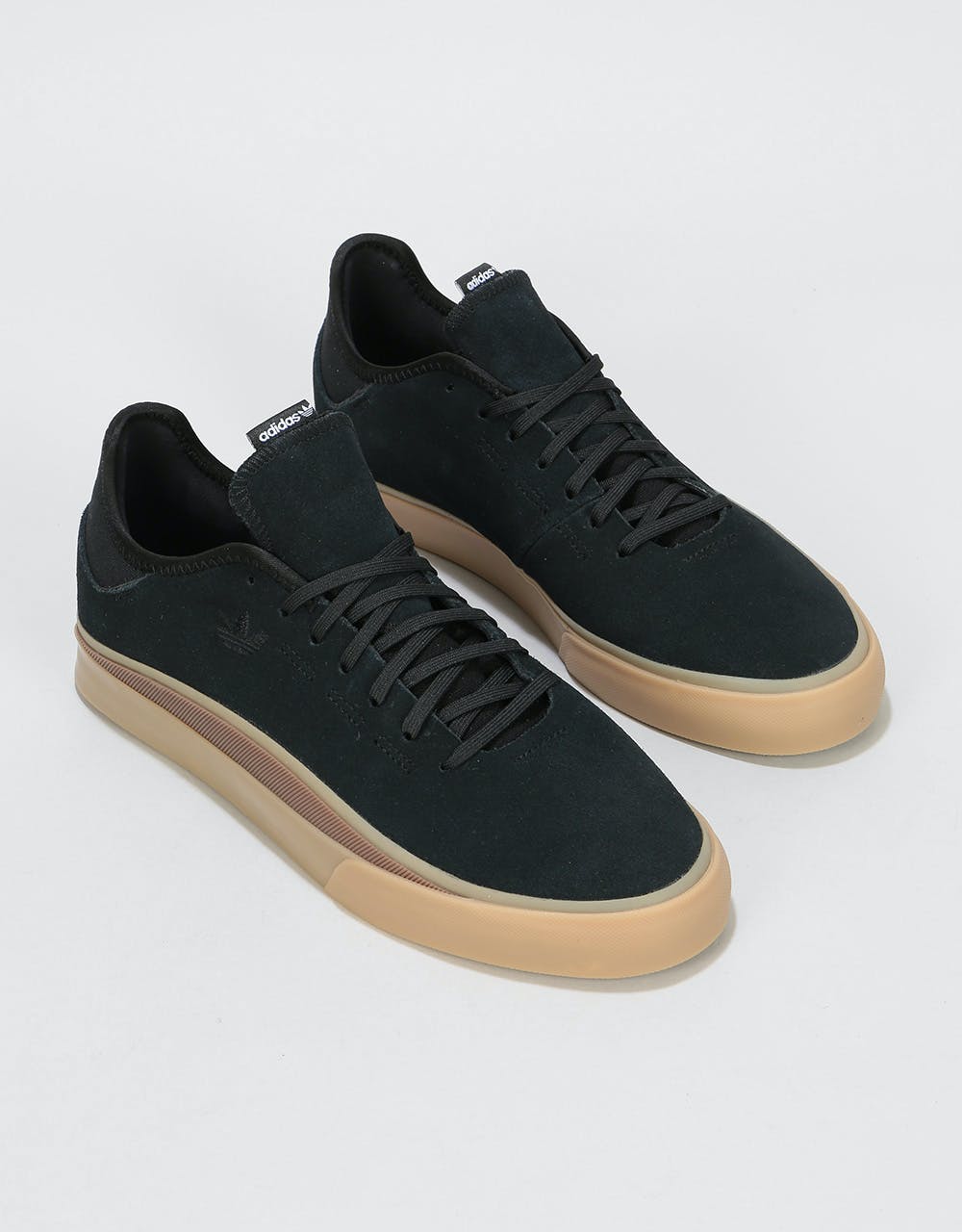 Adidas Sabalo Skate Shoes - Core Black/Gum/Gum