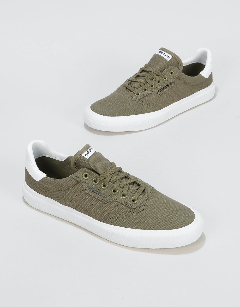 Adidas 3MC Skate Shoes - Pyrite/White