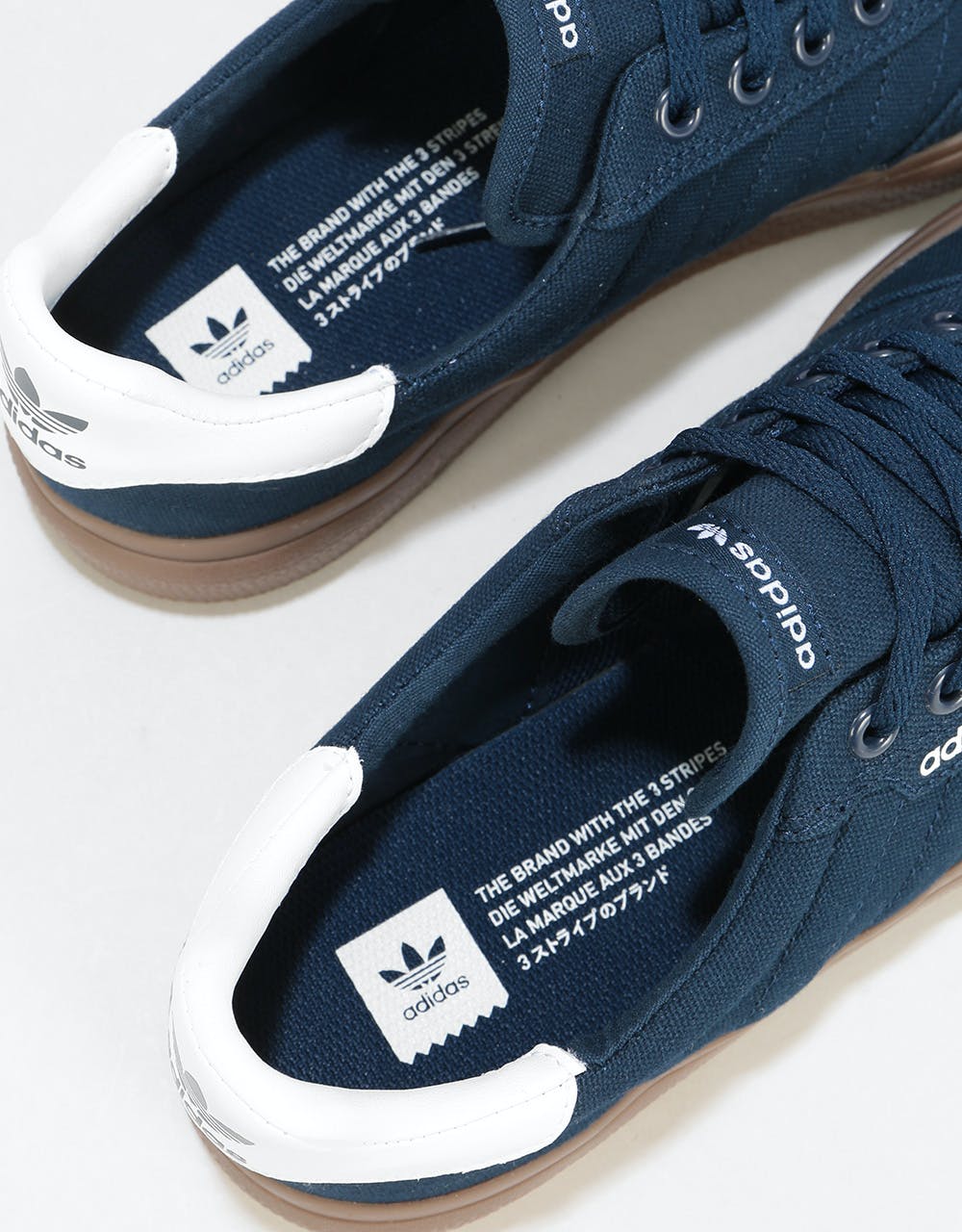 Adidas 3MC Skate Shoes - Collegiate Navy/White/Gum