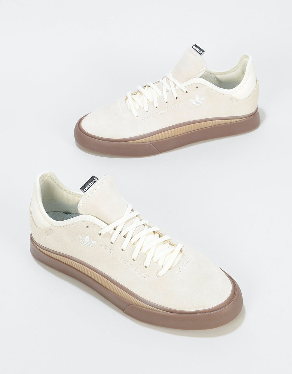 Adidas Sabalo Skate Shoes - Off White/Gum/Gum