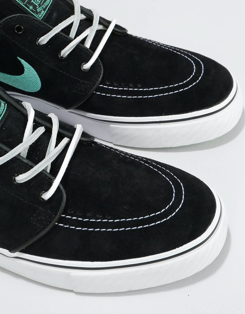 Nike SB Zoom Stefan Janoski OG Skate Shoes - Black/Mint-White