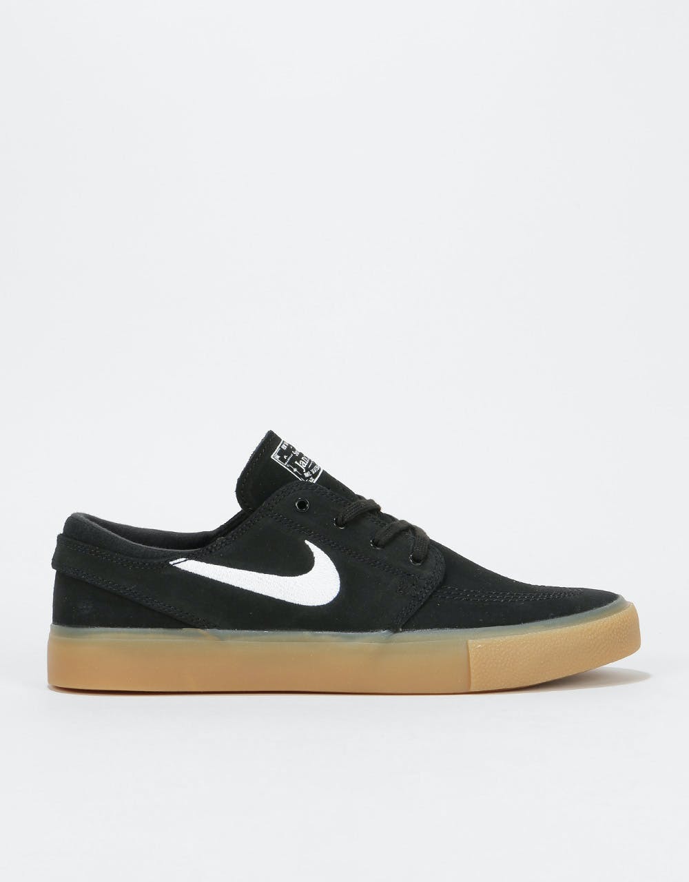 Nike SB Zoom Janoski RM Skate Shoes - Black/White-Gum Light Brown