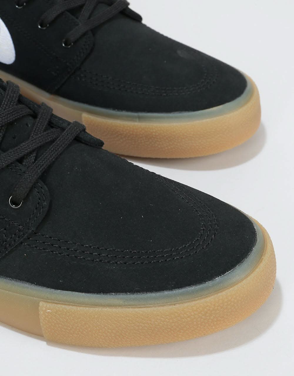 Nike SB Zoom Janoski RM Skate Shoes - Black/White-Gum Light Brown