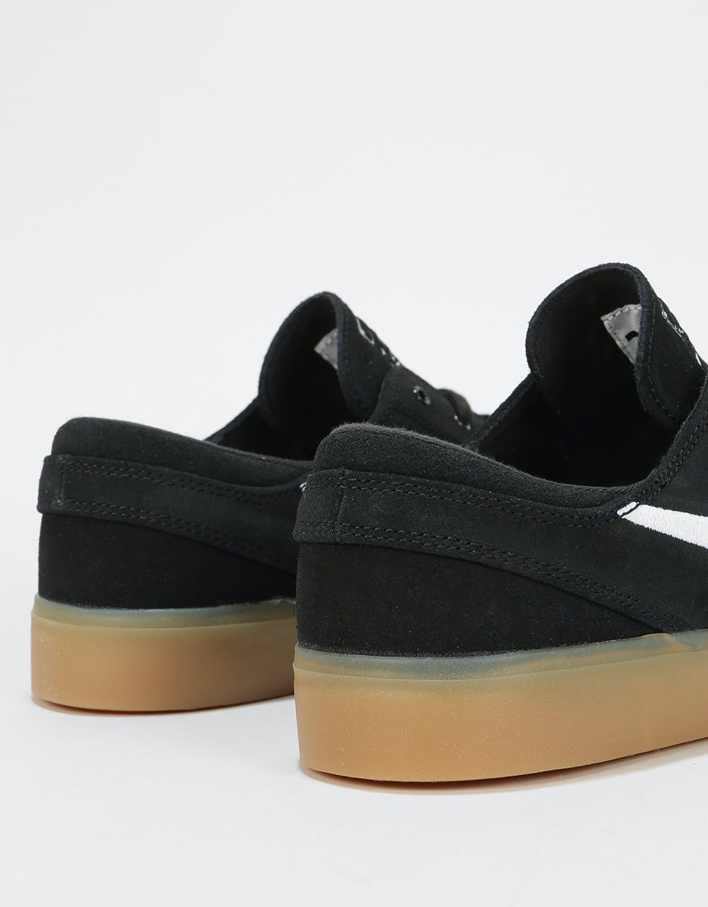 Nike SB Zoom Janoski RM Skate Shoes - Black/White-Gum Light Brown