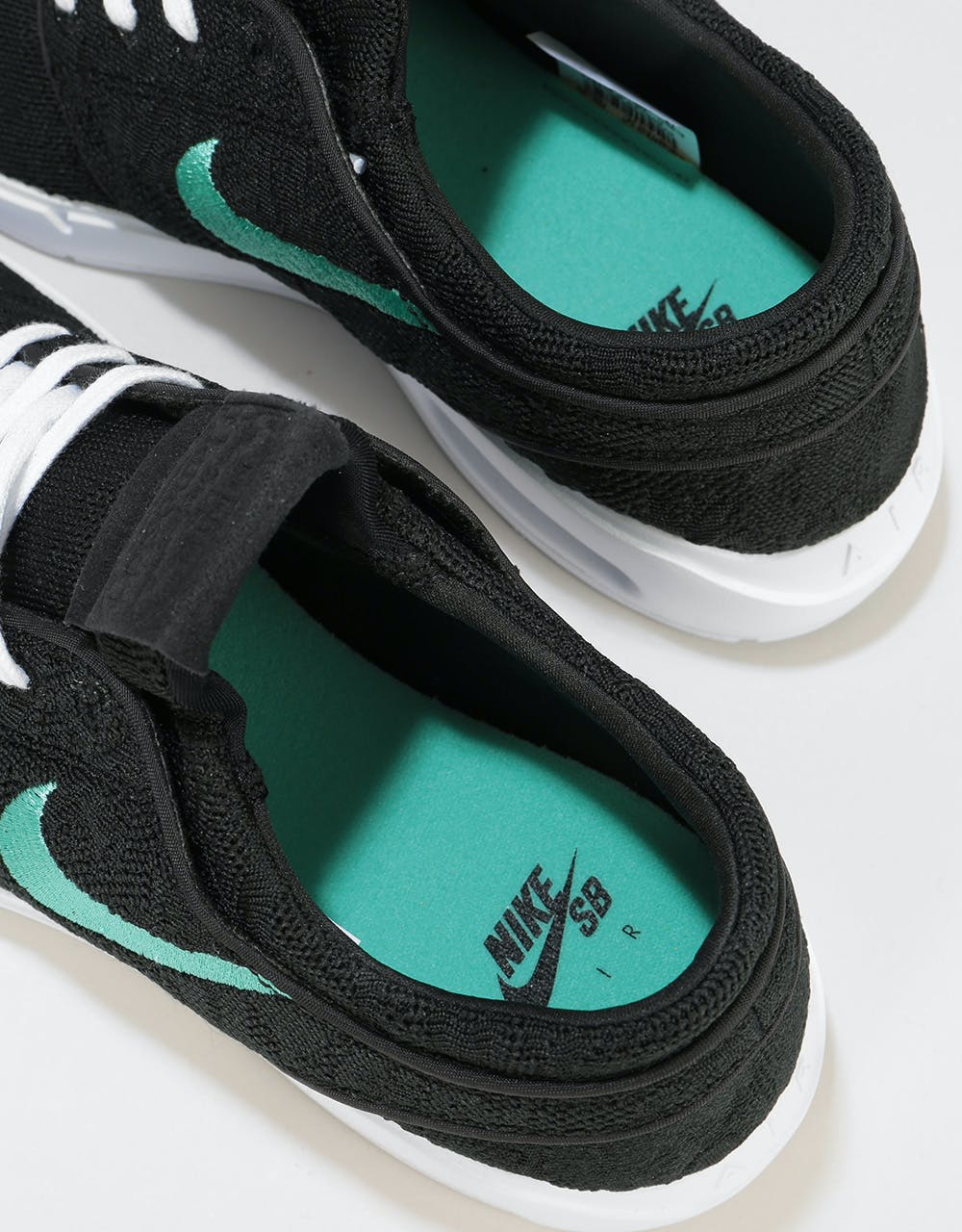 Nike SB Air Max Janoski 2 Skate Shoes - Black/Mint-Black