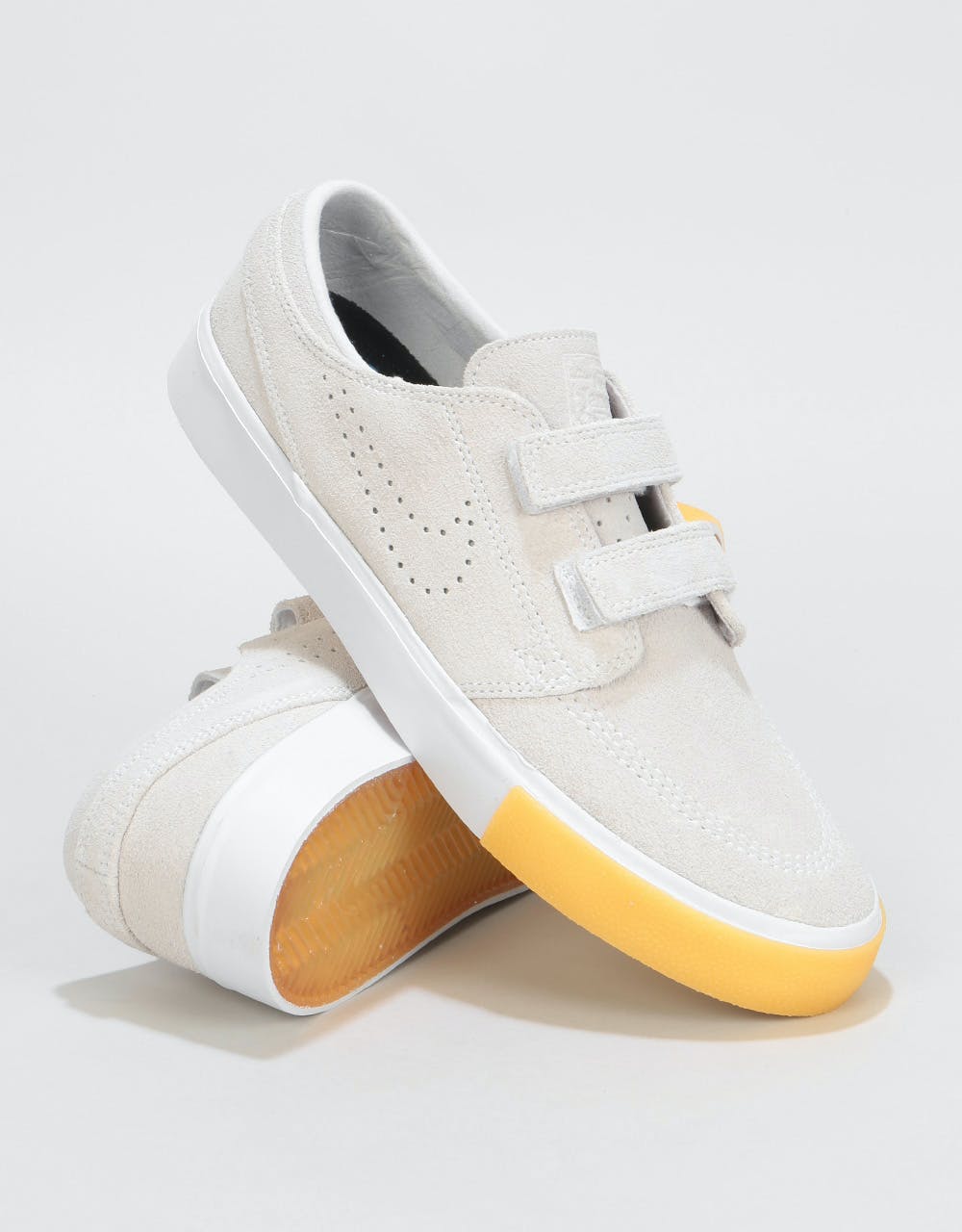 Nike SB Zoom Janoski AC RM SE Skate Shoes - White/White-Vast Grey-Gum