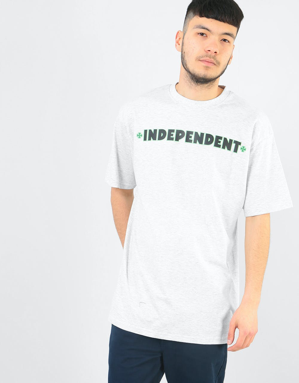 Independent BC Primary T-Shirt - Athletic Heather