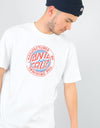 Santa Cruz Fish Eye MFG Dot T-Shirt - White