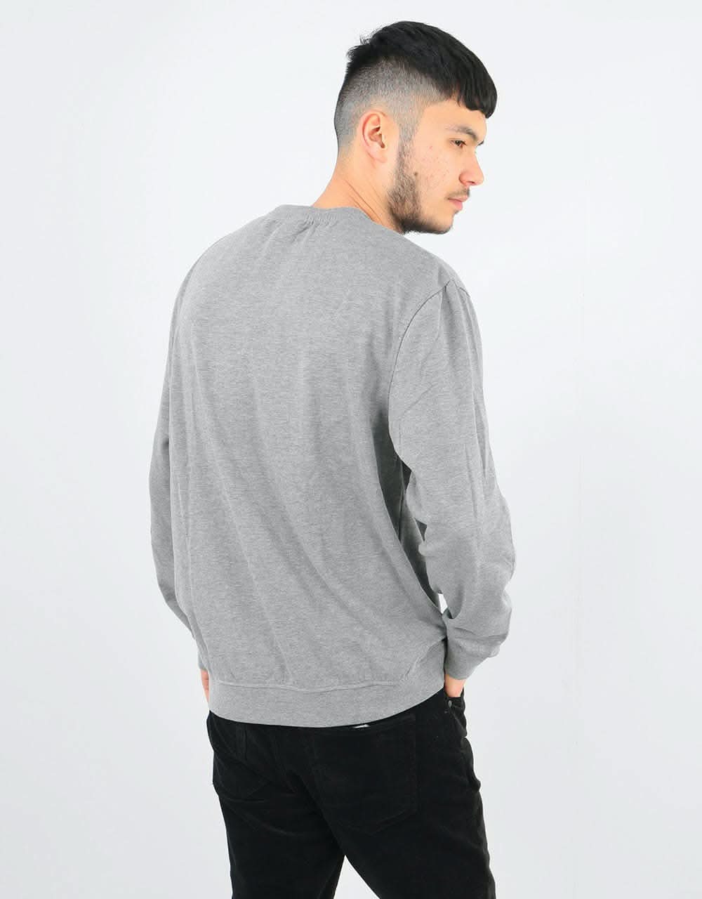 Santa Cruz Classic Dot Crew Sweatshirt - Dark Heather