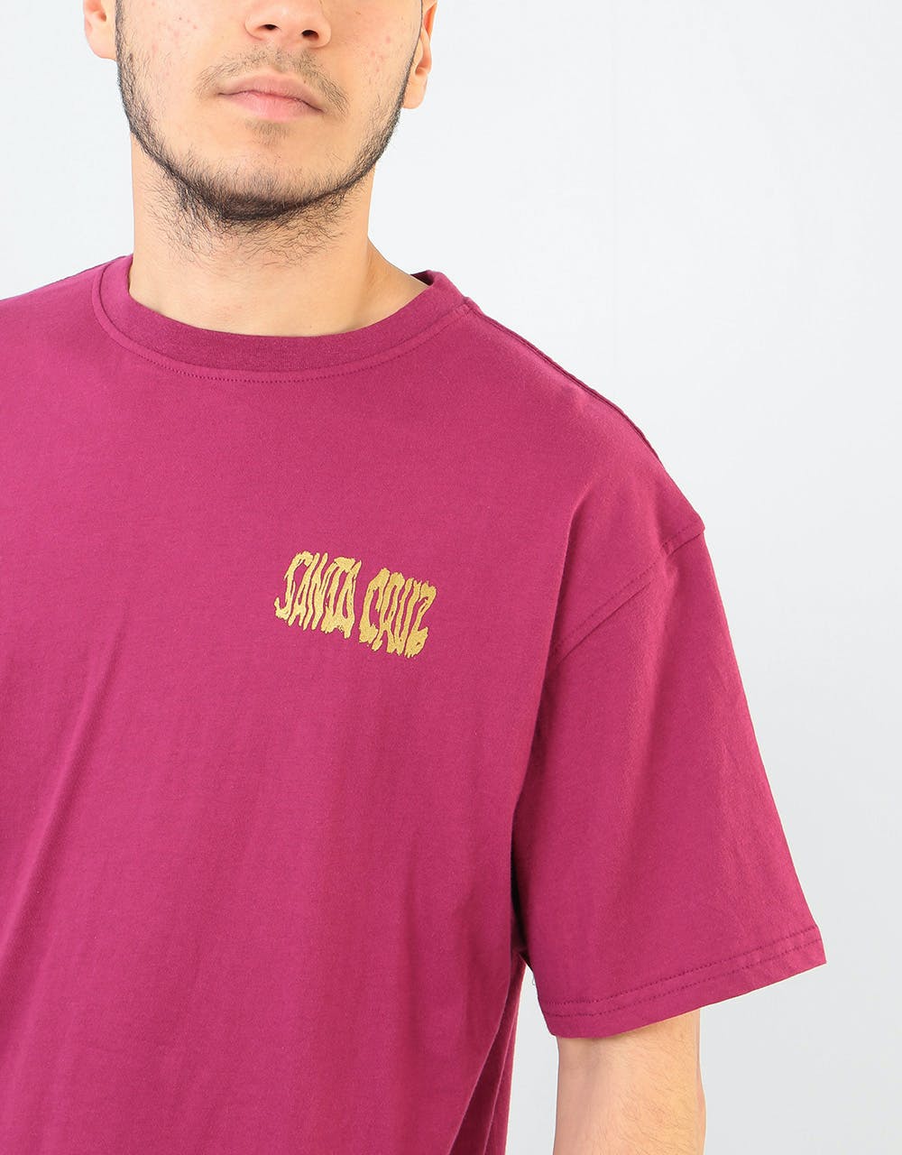 Santa Cruz Knox Firepit T-Shirt - Burgundy