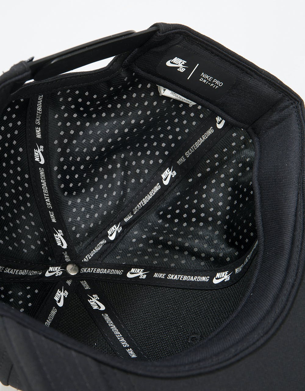 Nike SB Aerobill Pro 2.0 Snapback Cap - Black/White