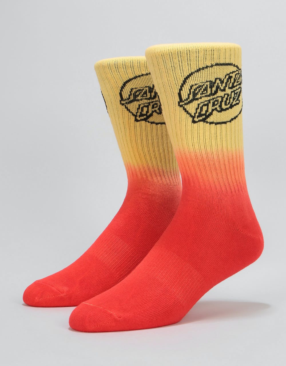 Santa Cruz Opus Fade Socks - Red Fade