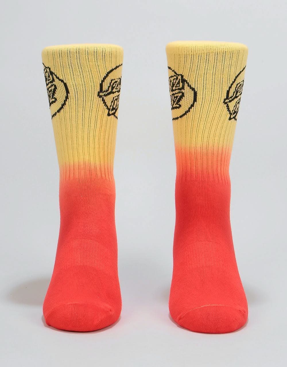 Santa Cruz Opus Fade Socks - Red Fade