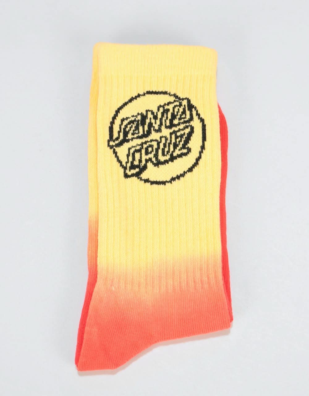Santa Cruz Opus Fade Socks - Red Fade
