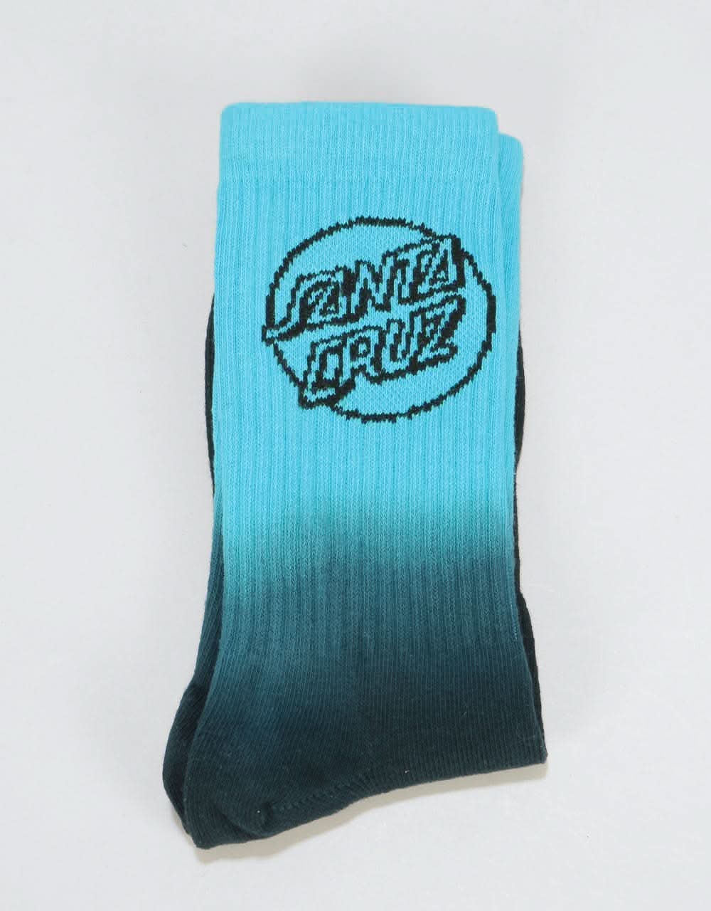 Santa Cruz Opus Fade Socks - Black Fade