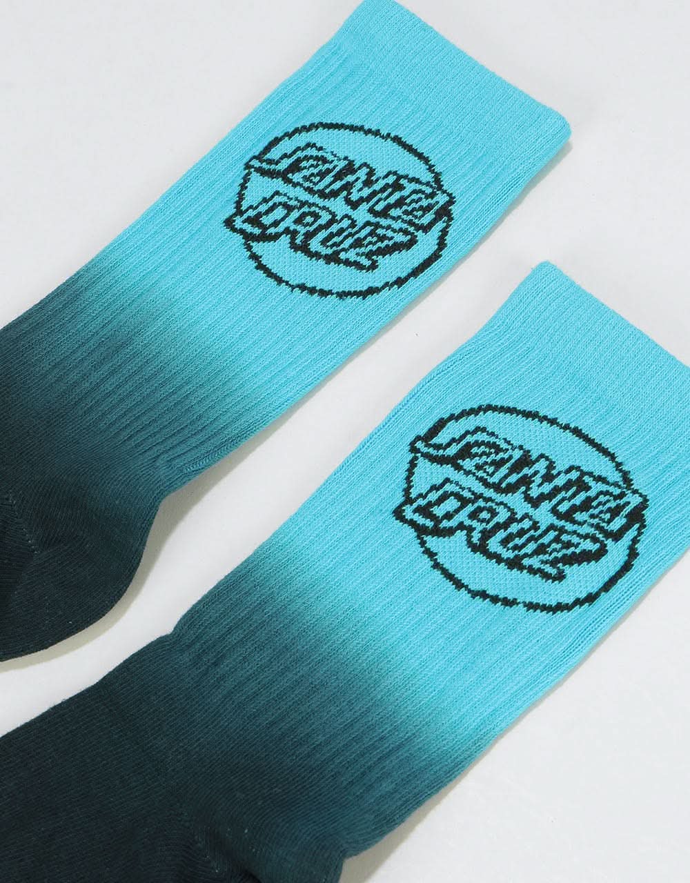 Santa Cruz Opus Fade Socks - Black Fade