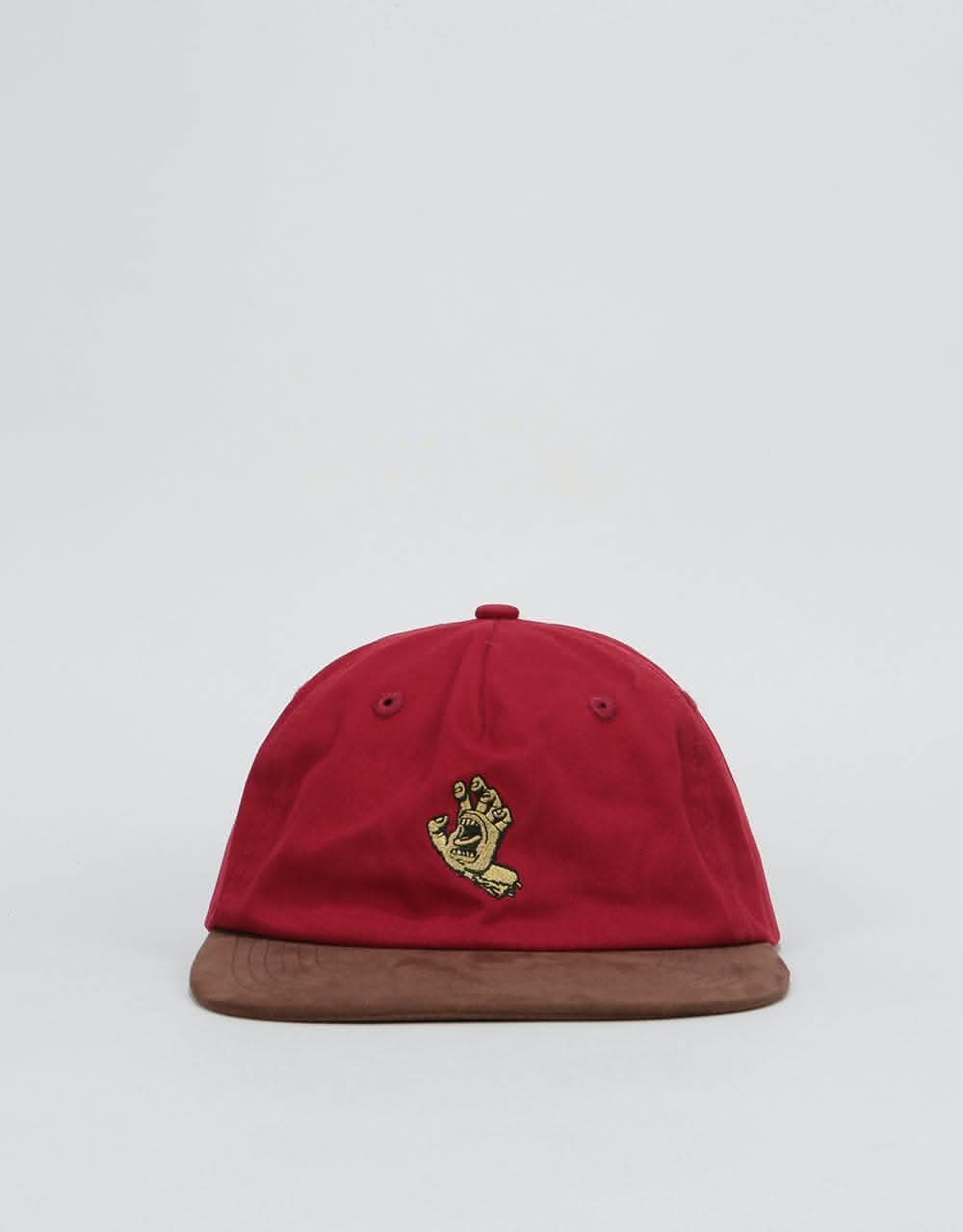 Santa Cruz Screaming Mono Hand Cap - Burgundy