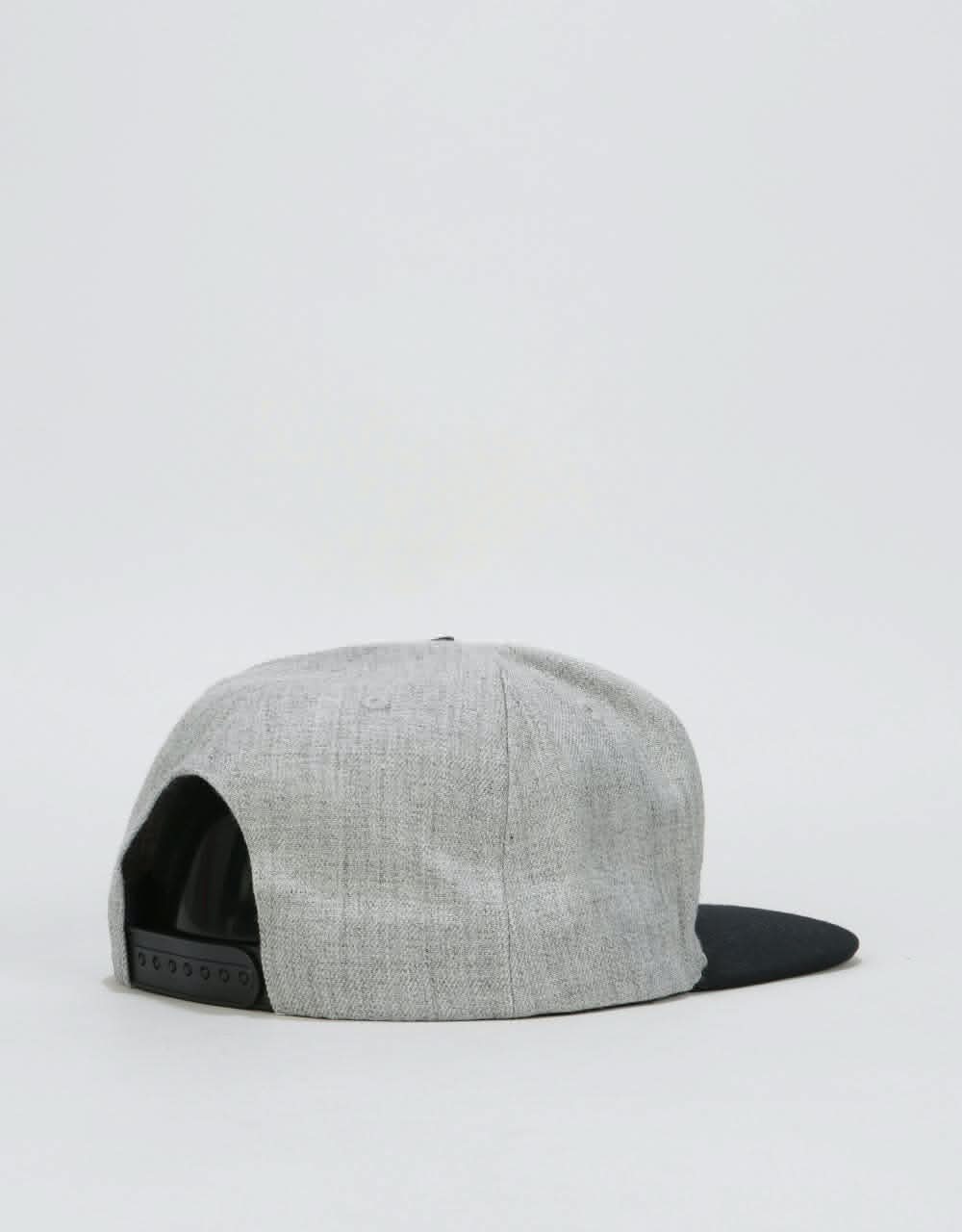 Santa Cruz Ring Dot Snapback Cap - Charcoal/Black