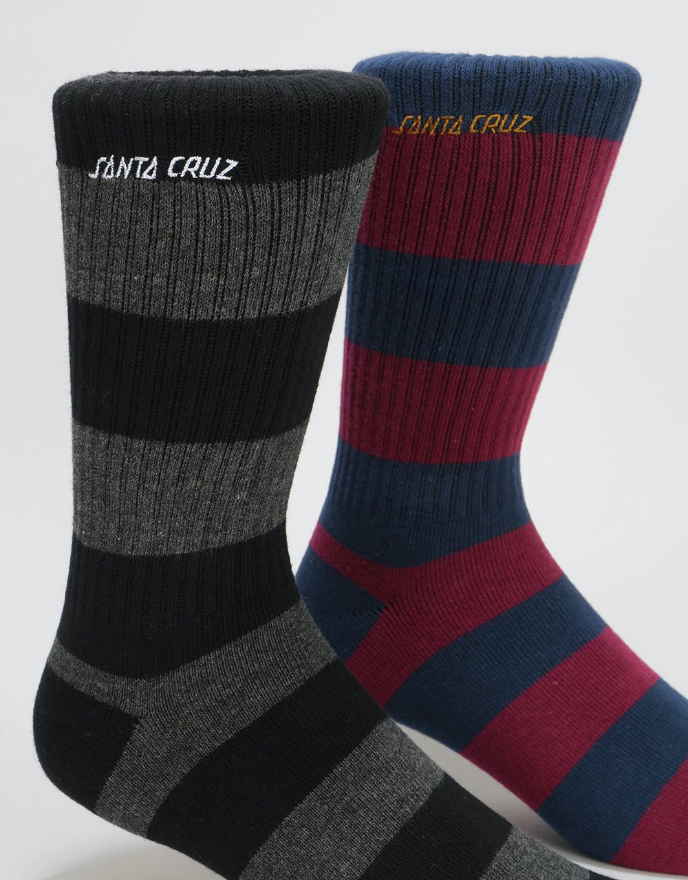 Santa Cruz Screaming Mono Hand Stripe Socks - Assorted