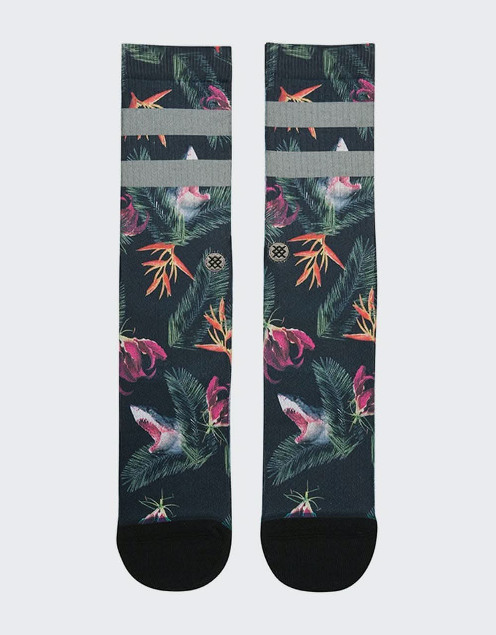 Stance Fish Food Classic Crew Socks - Black