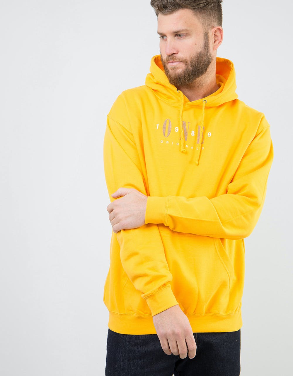 Route One Originals Pullover Hoodie - Gold