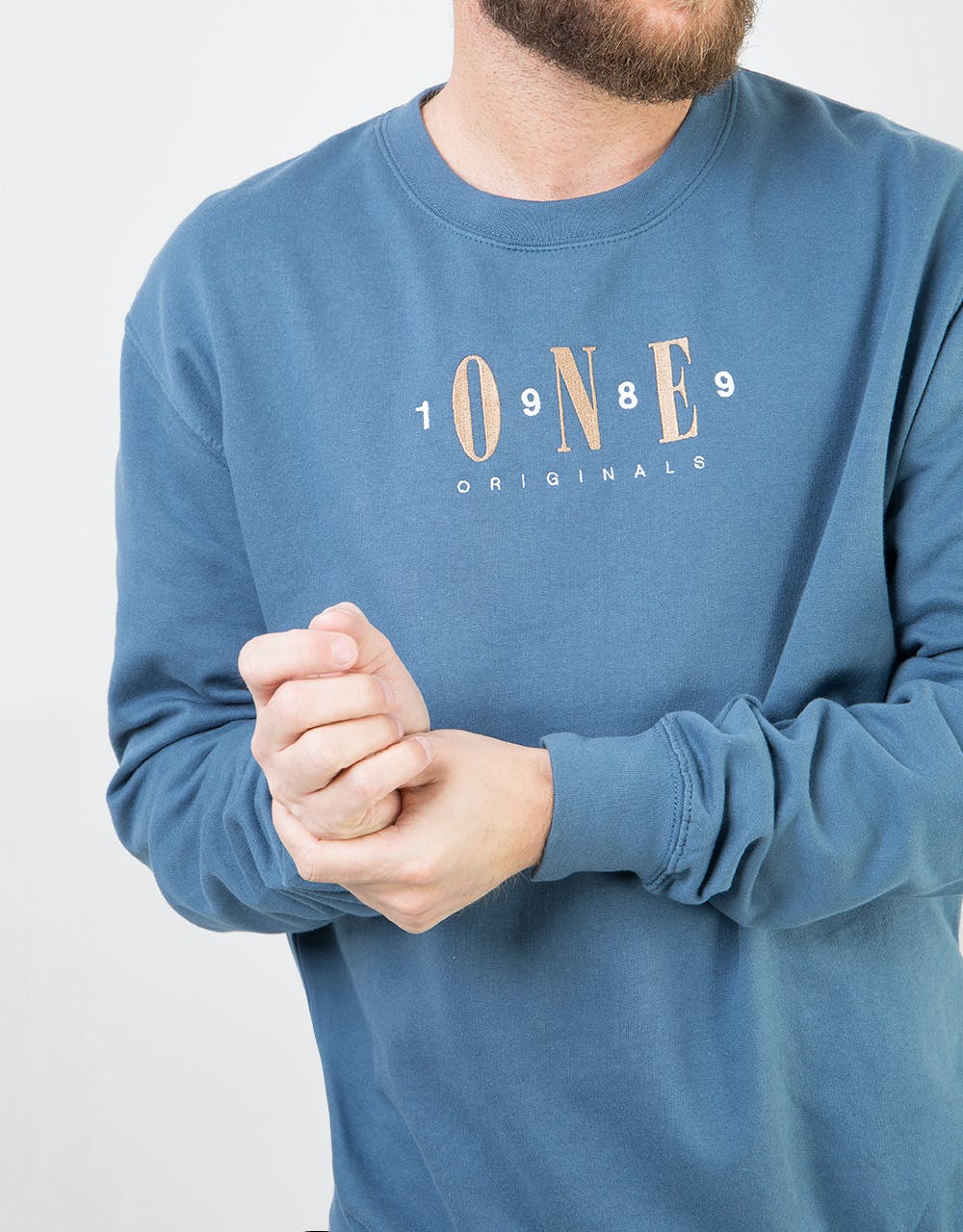 Route One Originals Sweatshirt - Force Blue