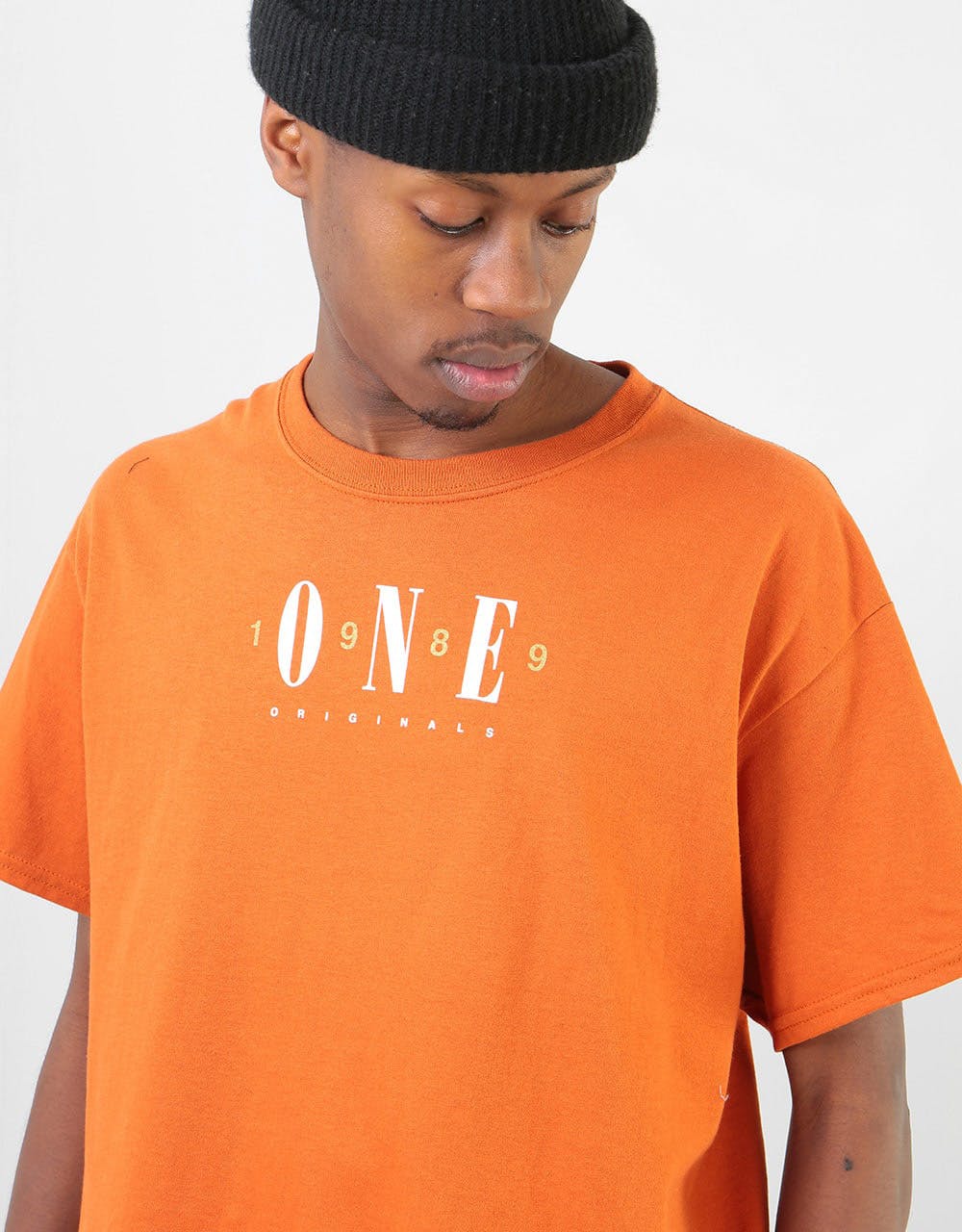 Route One Originals T-Shirt - Deep Orange