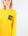 The North Face Womens L/S Fine Oversized T-Shirt - Zinnia Orange