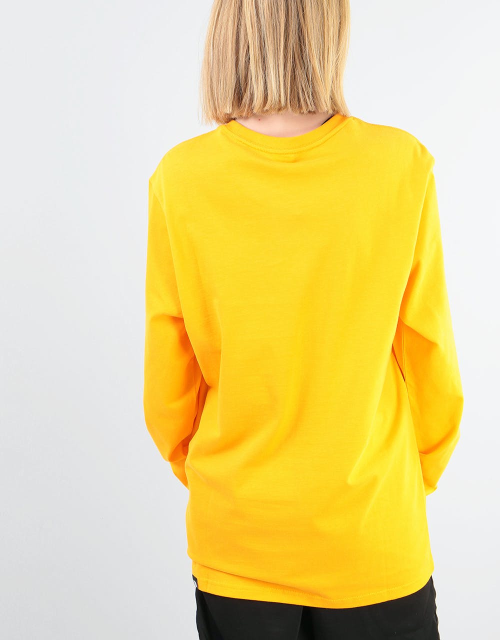 The North Face Womens L/S Fine Oversized T-Shirt - Zinnia Orange