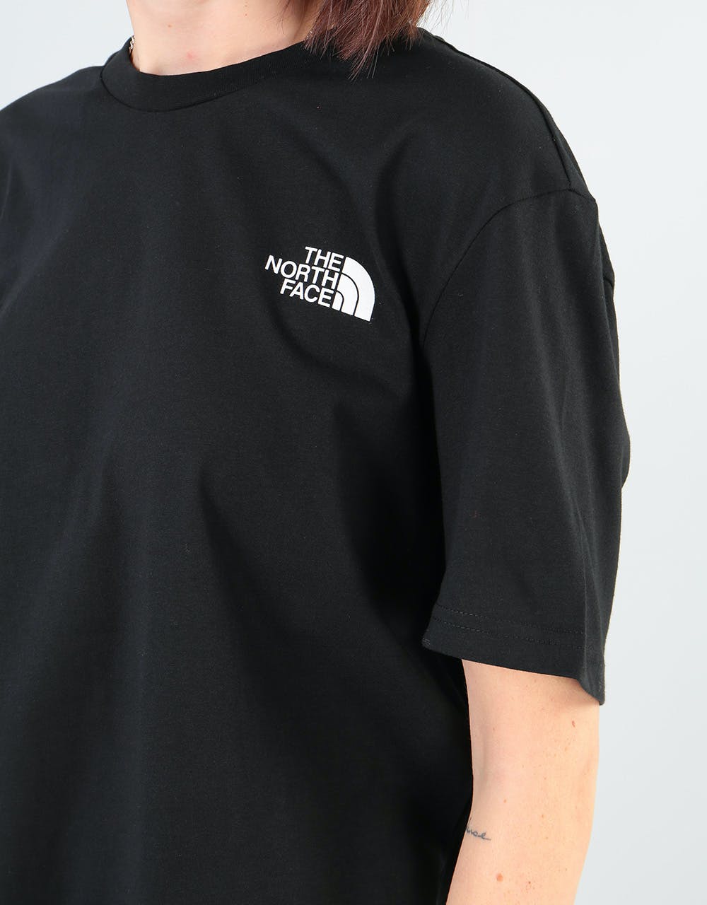 The North Face Womens S/S Simple Dome Oversized T-Shirt - TNF Black