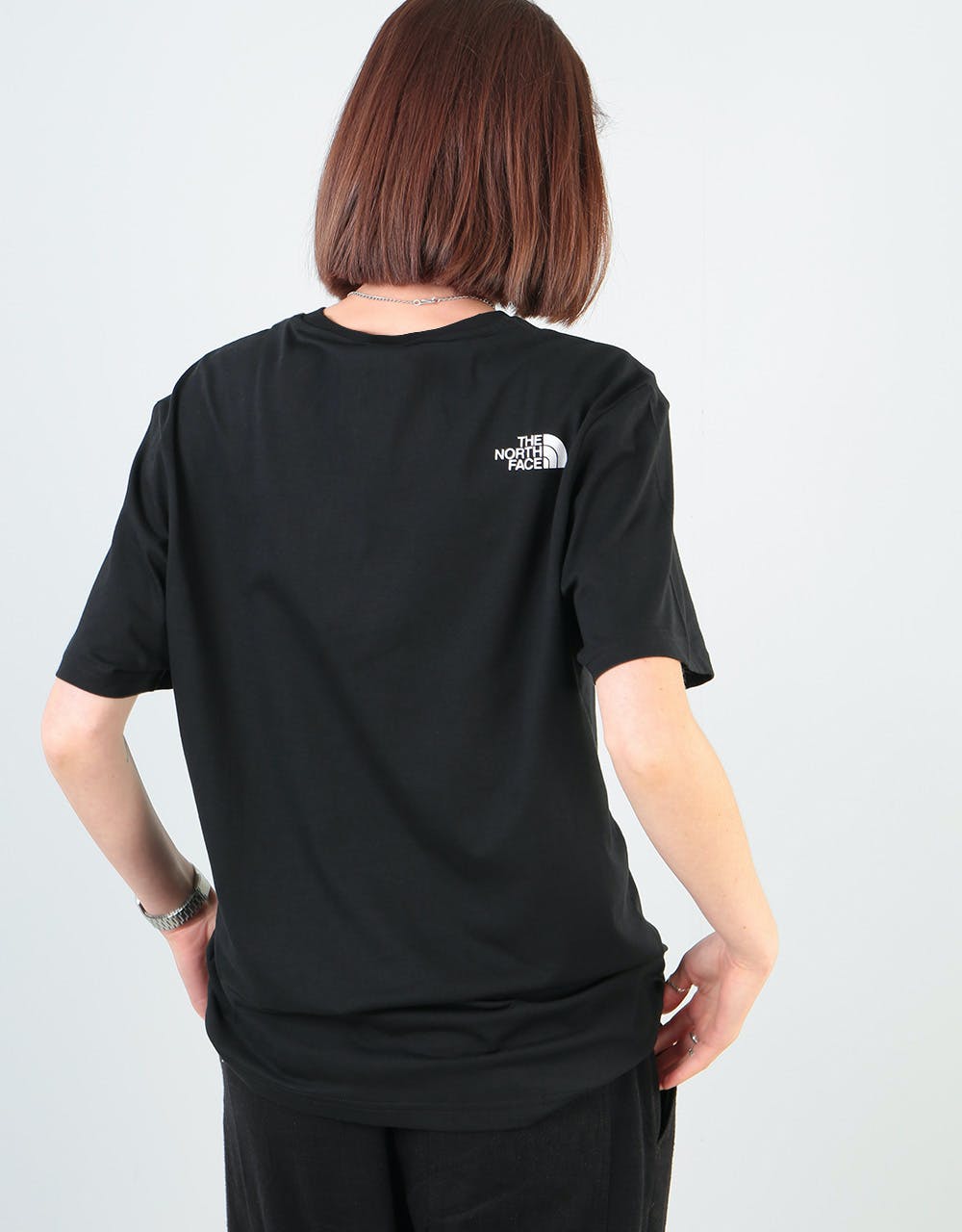 The North Face Womens S/S Simple Dome Oversized T-Shirt - TNF Black