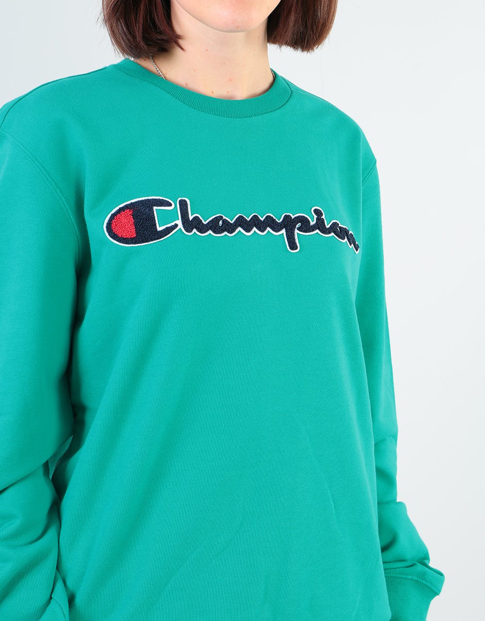 Champion Womens Crewneck Oversized Sweatshirt - PRG