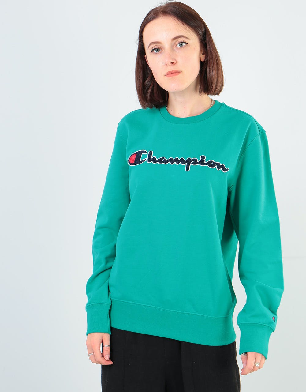 Champion Womens Crewneck Oversized Sweatshirt - PRG